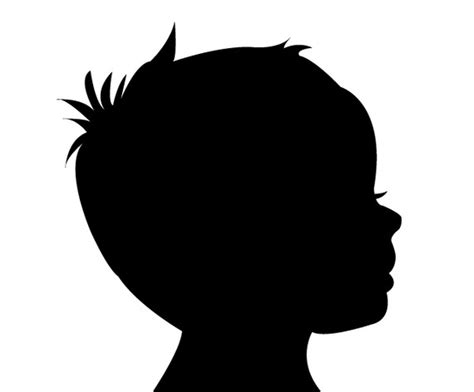 Child Head Silhouette Png Clip Art Library