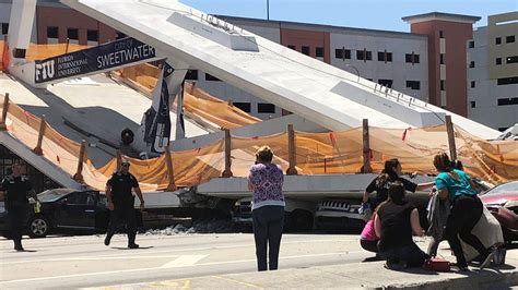Fiu Bridge Collapse Several Killed In Pedestrian Bridge Collapse