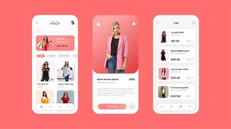 Fashion Store Figma Mobile Template UI Free