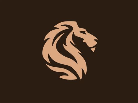 25 Lovely Lion Logo Design - HOME DECOR NEWS gambar png