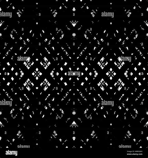 Vector Criss Cross Seamless Pattern Textured Grunge Geometric