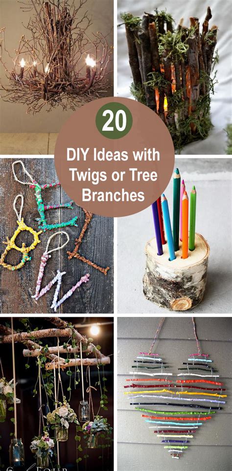 Diy Ideas With Twigs Or Tree Branches