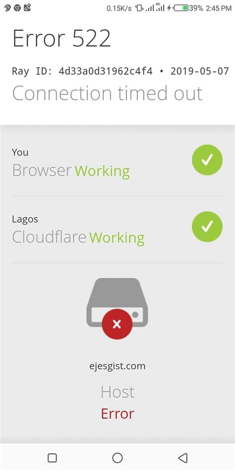 Error Issues Dns Network Cloudflare Community
