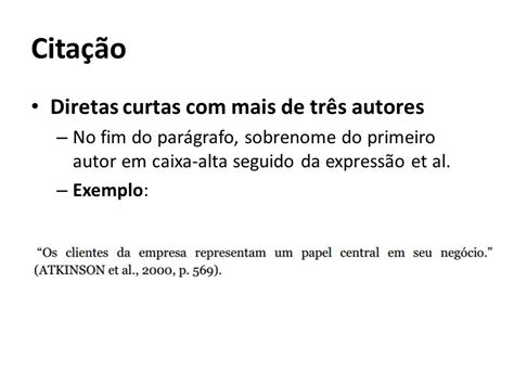 Citações Com Et Al