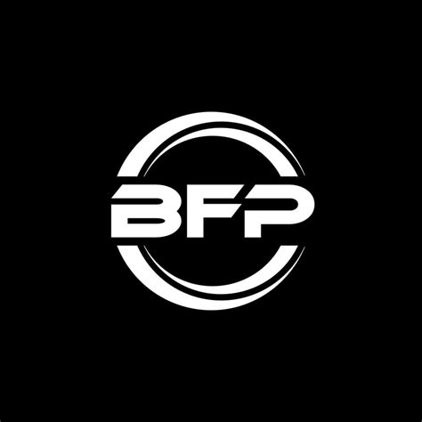 Bfp Letter Logo Design In Illustration Vector Logo Calligraphy