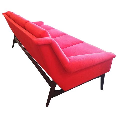 Dux Danish Modern Mid Century Sofa At 1stdibs