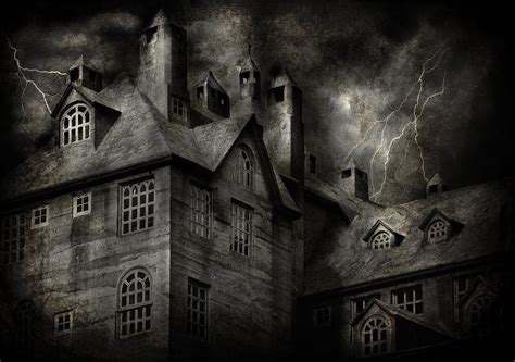 Fantasy Haunted It Was A Dark And Stormy Night Photograph By Mike Savad