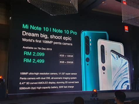 小米note 2) is a smartphone developed by xiaomi inc. Xiaomi Mi Note 10: Maklumat penjualannya di Malaysia ...