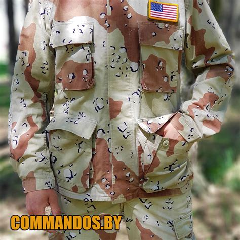 Китель 6 Color Desert Bdu бу США — Commandos