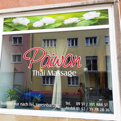 Paiwan Thaimassage Thai Massage In Bamberg