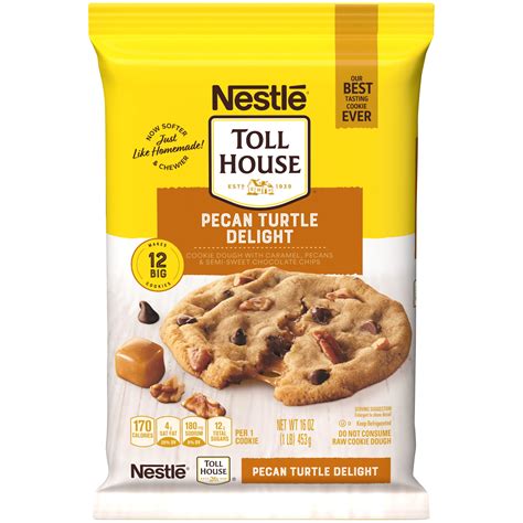 Nestle Toll House Pecan Turtle Delight Cookie Dough Oz Pack