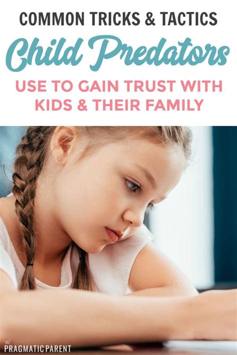 Common Tricks a Child Predator Uses: Telling Signs of a ...