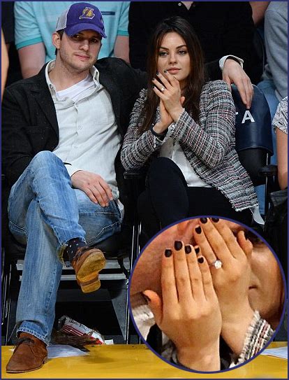 Mila Kunis Shows Off Engagement Ring DeBebians
