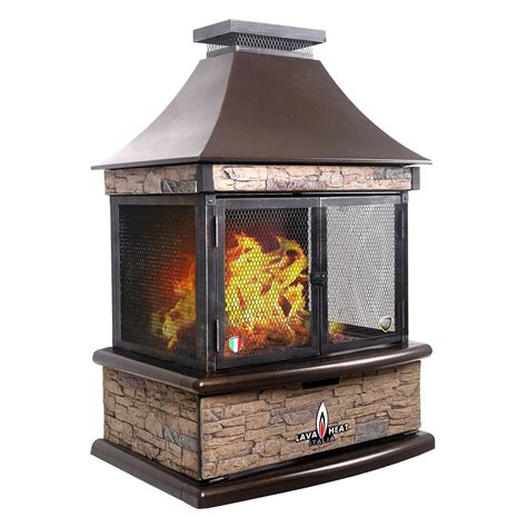 Lava Heat Lorenzo Propane Outdoor Fireplace At Hayneedle