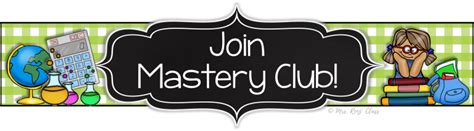 This is a link to a educational website for students. Mastery Club Links