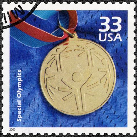 Usa 2000 Shows Olympic Gold Medal Devote Special Olympic Series