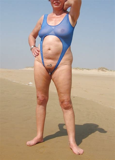 Mature Bbw Bikini Swimsuit