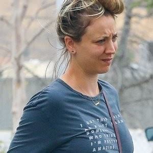 Kaley Cuoco Appears To Have A Bad Hair Day While Grocery Shopping