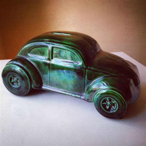 It usually looks like a shortened version of that bank's name. Vintage VW Bug Bank - Retro Piggy Bank - Man Cave Decor ...