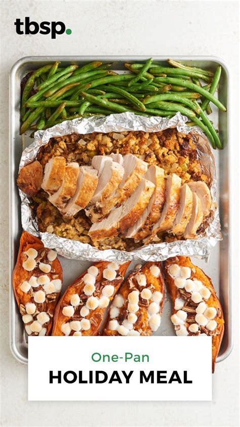 These best christmas dinners for two are easy and will make you're holiday season feel extra special. Sheet-Pan Turkey Dinner | Recipe in 2020 | Dinner, Thanksgiving dinner for two, Thanksgiving recipes