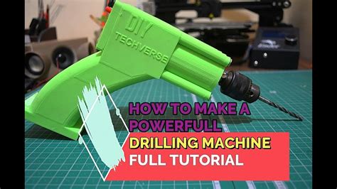 How To Make A Drilling Machine 3d Printing Youtube