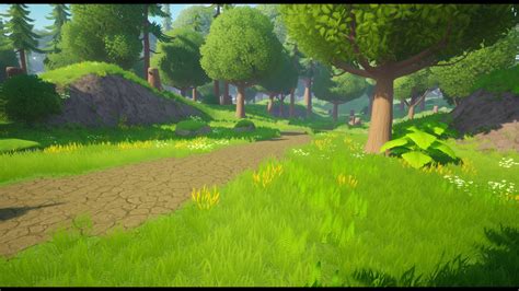 Stylized Forest In Environments Ue Marketplace