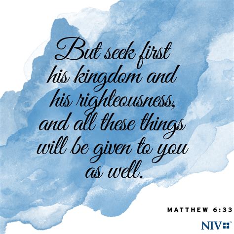 Niv Verse Of The Day Matthew 633