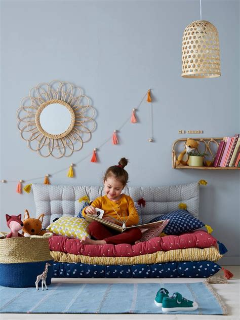 But floor mattresses and foldable futons can be up to 8 inches. Floor Futon with Tassels - pink medium all over printed ...