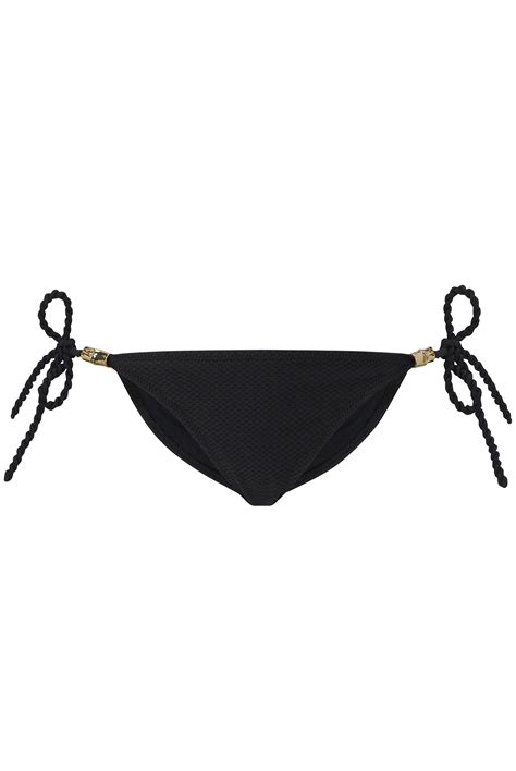 navy core rope padded triangle bikini top heidi klein uk store