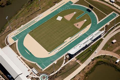 Clyde Hart Track And Field Stadium Track Surface And Synthetic Turf