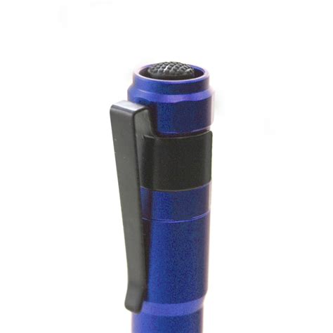 E Z Red Rechargeable Pocket Light Blue 120 Lumen 2 Position Ezr Tf120