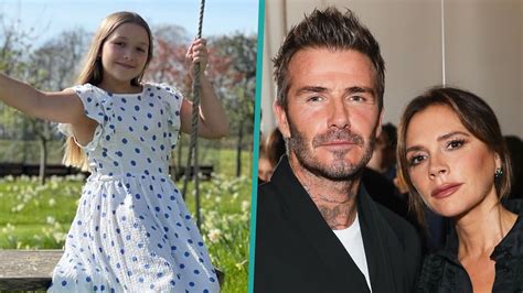 David Victoria Beckham Celebrate Daughter Harpers Th Birthday We