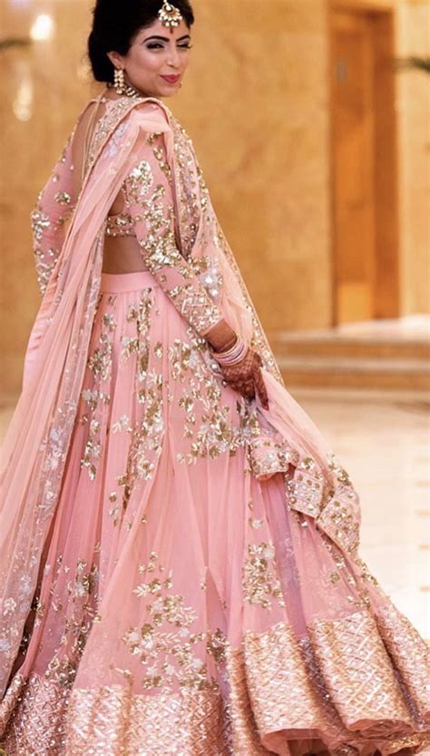 Beautiful Pink Lehenga Ideal For Any Pre Wedding Functions Indian Bridal Dress Indian Bridal