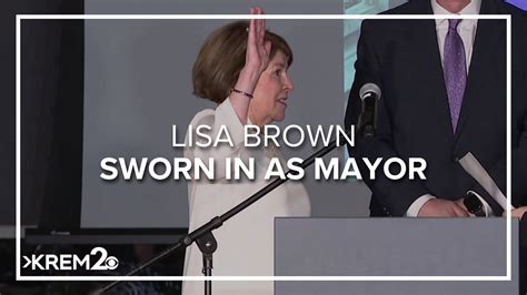 Lisa Brown Sworn In As Spokanes Next Mayor