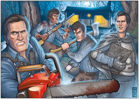The Evolution Of Ash Williams On Behance