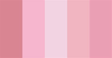Pink Skin Tones Color Scheme Pink