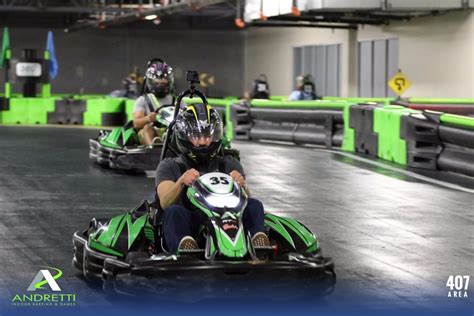Rev Up For A Great Time At The New Andretti Indoor Karting And Games On