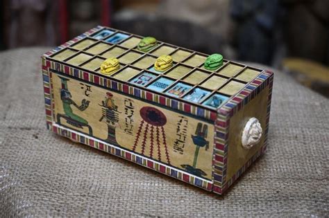 Marvelous Senet Game Egyptian Games Egyptian Unique Senet Game Board King Tutankhamun Game