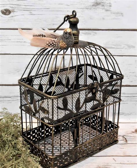 Bird Cage Decor Vintage Bird Cage Pendant Light Growing Gardening