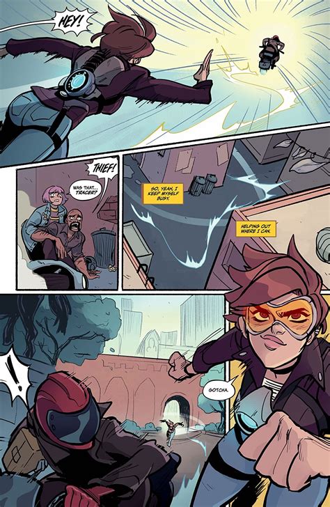 Review Overwatch Tracer London Calling 1 — Comics Bookcase