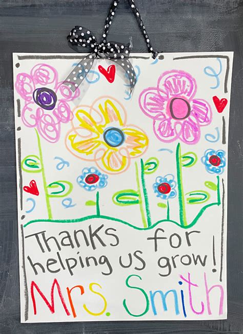 How To Make Teacher Appreciation Posters Laura Kellys Inklings