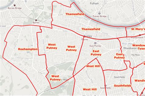 New Ward Boundaries For Putney And Roehampton