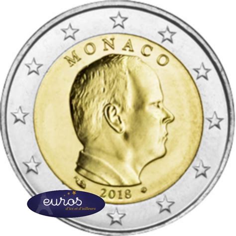 2 Euros Annuelle Monaco 2018 Prince Albert