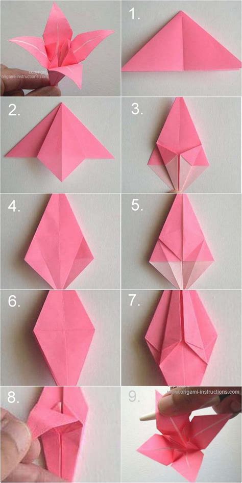 Easy Origami Flower Vase Step By Step Beginner Paper Flowers Bmp Focus