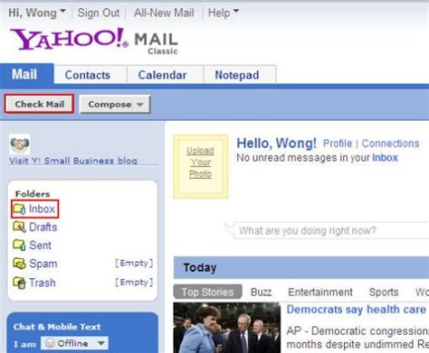 Yahoo Mail Sign In Inbox