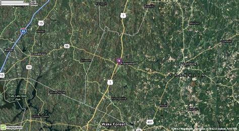 Franklinton Nc Satellite Map View And Image Mapquest Satellite