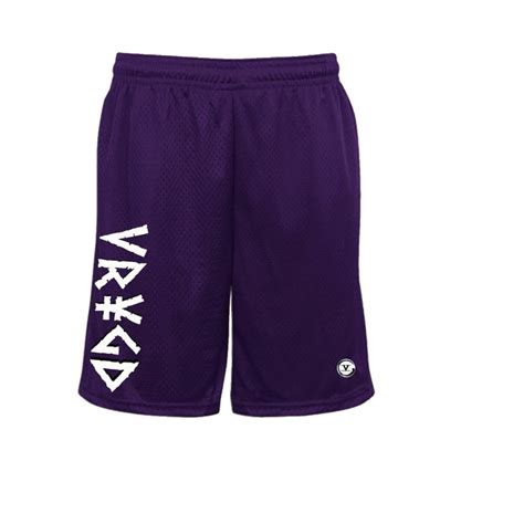 Vrygd Purple Athletic Shorts Vr¥gd