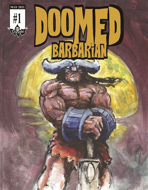 Doomed Barbarian Comic Book From Gibran Comic Books Barbarian Comics