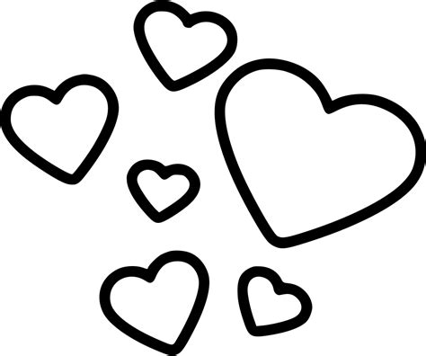 Hearts Svg Png Icon Free Download 573042 Onlinewebfontscom