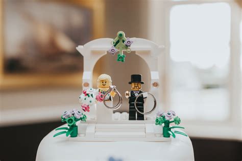Lego Wedding Ring Shot Photography